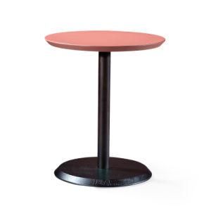 Trendy Round Wooden Corner Table for Modern Living Room (YA983B-2)