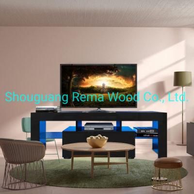 Hot Selling TV Stand TV Cabinet Console Table with LED Light for Living Room