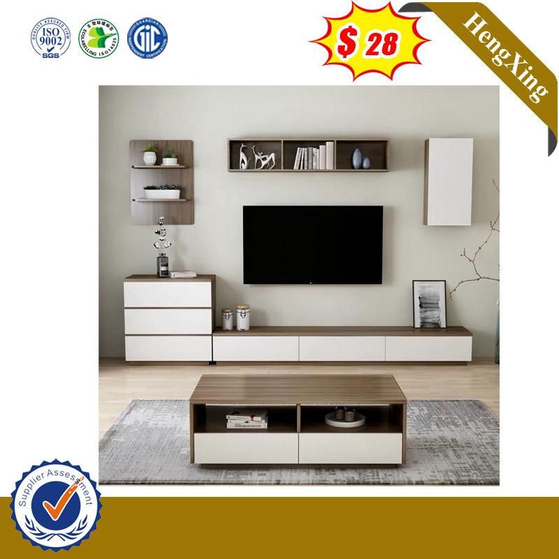 Wooden Living Room Furniture Set Storage Drawers Cabinet TV Stand Coffee Table