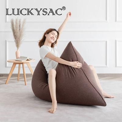 Wholesale Bean Bag Sofa Living Room Chair with Removeable Pillow Cover Size