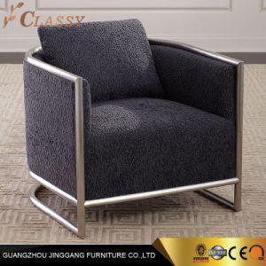 Banquet Wedding Chair Made in Stainless Steel Frame Leisure Chair with Fabric