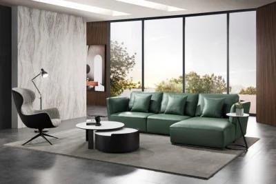 Best Selling Living Room Sofa Sets Sectional Modern Leather Sofa From Chinese Factory