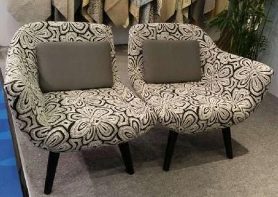 Chinese Factory Living Room Furniture Modern Fabric Chair