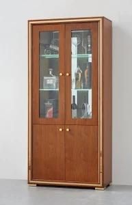 MDF Stainless Steel Living Dining Room Liquor Wine Display Cabinet with Shelf Modern Home Furniture