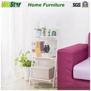 2016 Hot Sale White Display Shelf for Home Furniture (WS16-0035, with 3 Tier)