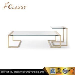 Modern Furniture Glass Coffee and Side Table for Living Room