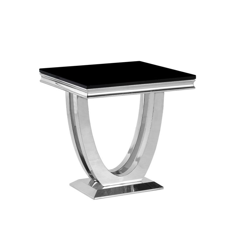 Practical Modern Design Stainless Steel Furniture Living Room Coffee Table Side Table