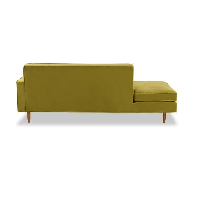 Green Velvet Couch Modern Style Daybed