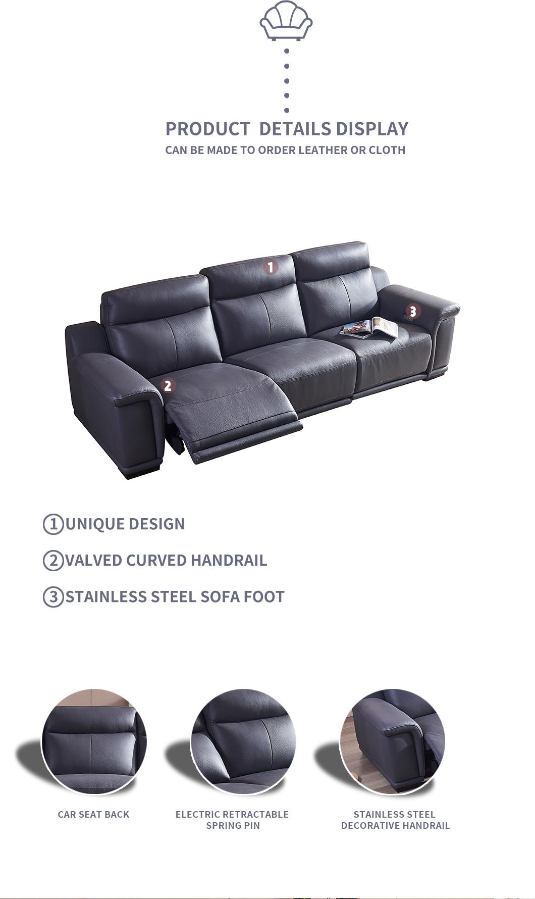 Modern Simple Functional Sofa Fabric Modular Sofa Functional Sofa Bed Family Lounge Chair Sofa