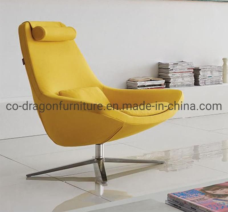 Modern Fashion Home Furniture Swivel Leisure Chair with Metal Legs