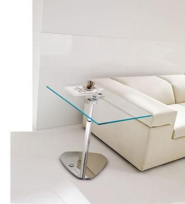 Tempered Glass Side Table with En12150