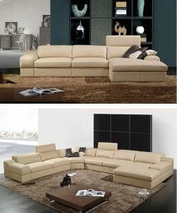 Hot Design French Sofa with Genuine Leather Corner Sofa L Shape U Shape Sofa