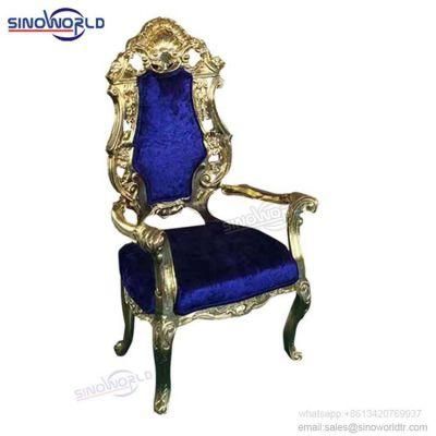 Wedding Classic High Back King Throne Chair for Party Luxury Elegant Chair