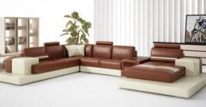 Living Room Sofa Home Furniture General Use Genuine Leather Sofa Set