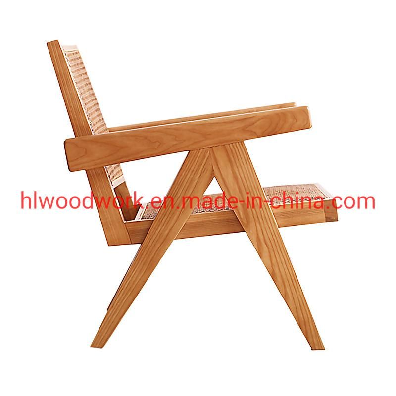 Little Rattan Sofa / Rattan Chair Rubber Wood Frame Rattan Seat Leisure Sofa Armchair Leisure Armchair Bedroom Chair Sofa.