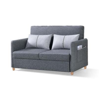 Fpshan Factory Wholesale Apartment Living Room Solid Wood Frame Sofa Cum Bed Modern Hotel Bedroom Foldable Sofa Bed with Storage