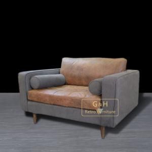 Best Selling Living Room Furniture Fabric Chesterfield Leather Sofa