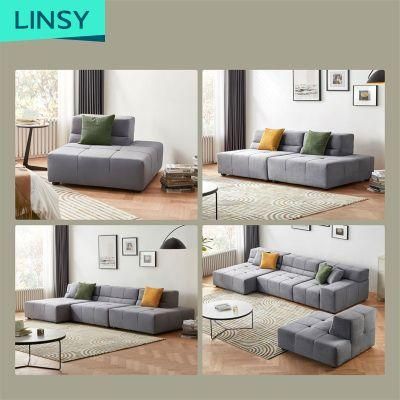Linsy High Back En 1021 Leisure Modern Curve Modular Sofa