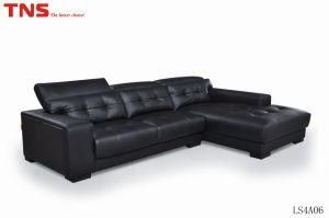 Hot Promotional Selling Corner Leather Sofa Set (LS4A06)