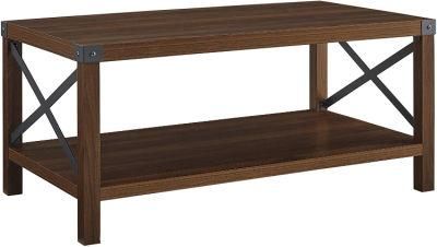 Wooden Rectangular Coffee Table in Hall