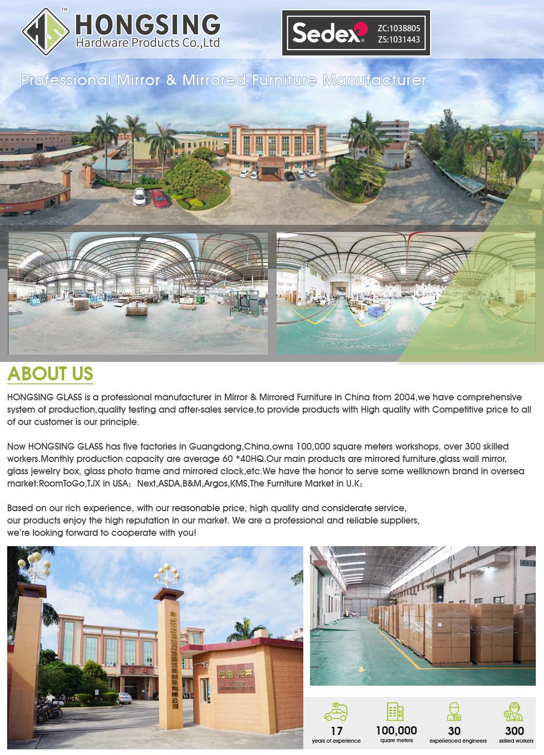 HS Glass Europe Style Hotel Furniture with CCC Certification