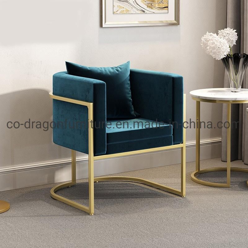 Hot Selling Modern Living Room Furniture Steel Frame Sofa Chair