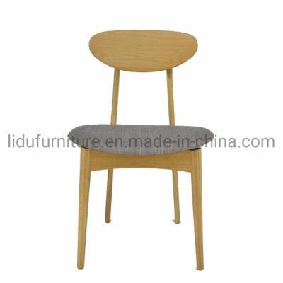 Wooden Furniture Solid Wood Dining Chair Armless Contemporary Accent Chair