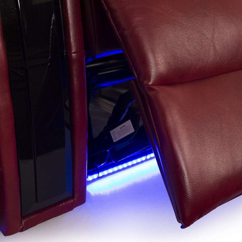 Jky Furniture Multifunction Luxury Adjustable Leather Home Theater Power Recliner Sofa Set with Customerization Functions
