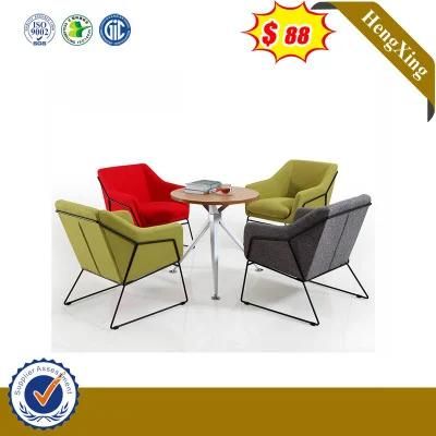 Soft Fabric PP Seat Leisure Chair Leather with Cushion Sofa Chair (HX-8NR2033)