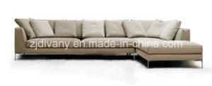 2105 Latest Style White Leather Sofa Home Sofa (D-71-G+H)
