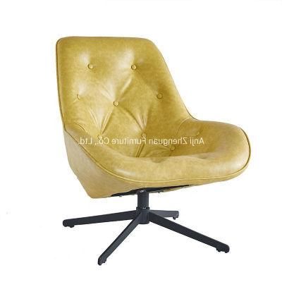 Hot Selling Metal Dining Swivel Lounge Leisure Accent Chair (ZG17-031)