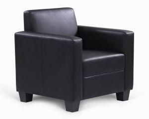 UK/Ca117 Fire Regulations PU Leather Single Sofa Tub Accent Chair (FS-902)