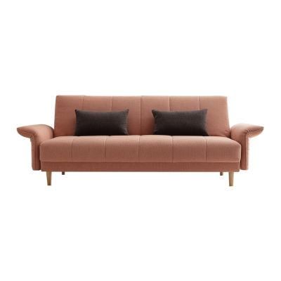 Luxury Cloth Leisure Hotel Furniture Chesterfield Furniture Modern Simple Leisure Multi-Purpose Folding Sofa