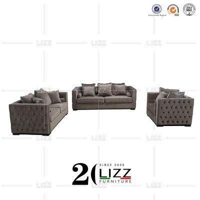 European Luxury Style Home Fabric Sofa Furniture