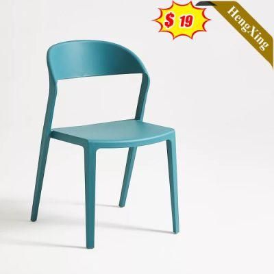 Factory Direct Wholesale Plastic Fashion Stackable Leisure Dining Visitor School Chair
