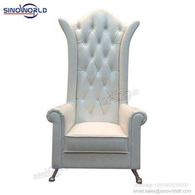 Elegant Antique Wedding King Throne Dining Chair High Back for Wedding Party Use