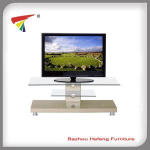 Glass and Wooden Well-Recevied TV Stand (TV059)