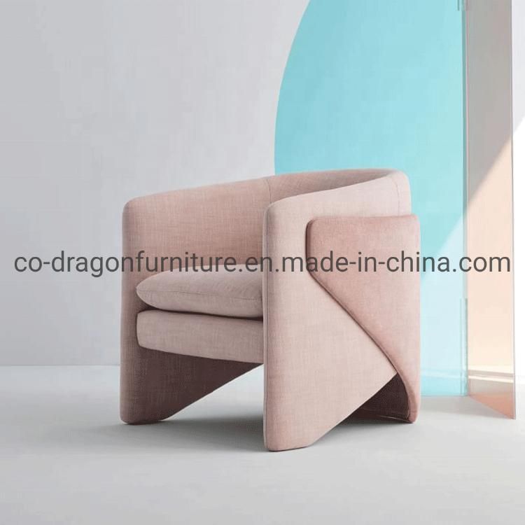 2022 New Design Home Furniture Fabric Wooden Frame Leisure Chair