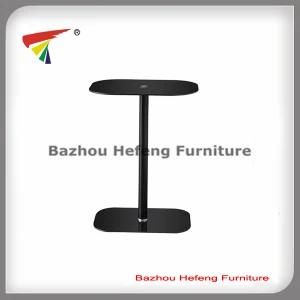 2017 Hot Selling Cheap Furniture Glass Side Metal Corner Table (C38)