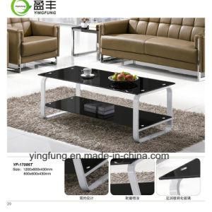 Modern Living Room Furniture Tempered Glass Desk Yf-T17086