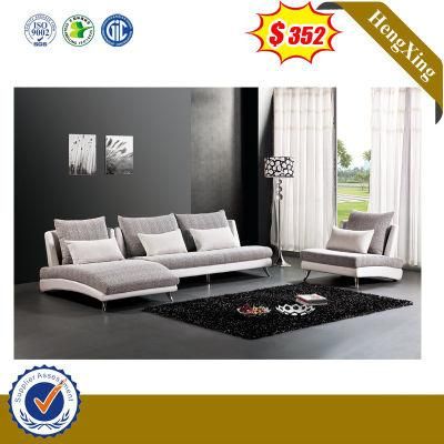 China Wholesale Price European Corner Living Room Sofa Furniture PU 1+1+3 Seat Outdoor Chair Fabric Sectional Leather Sofa