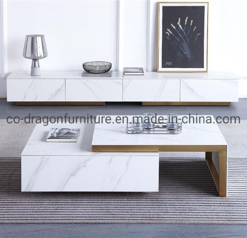 China Wholesale Living Room Furniture Wooden Function Coffee Table Group