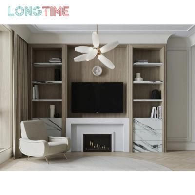 Chinese Wholesale Custom Light Luxury Wall TV Stand Cabinet