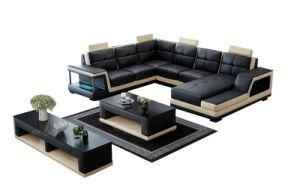 Latest Living Room Sofa Design U Shape Sectional Sofa 7 Seater
