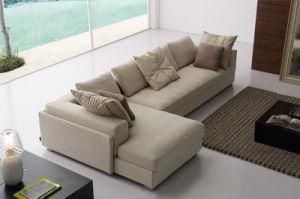 Living Room Furniture Leather Fabric Sofa (F902)
