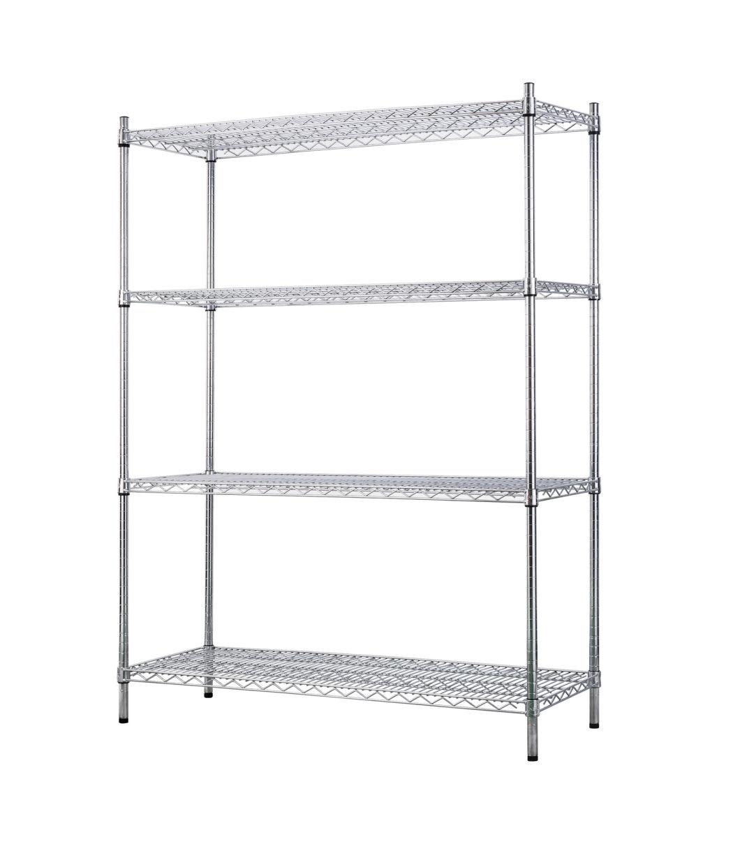 Hot Selling Chrome Kitchen Steel Display Wire Shelving