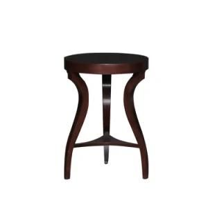 Contemporary Solid Wood End Table Era