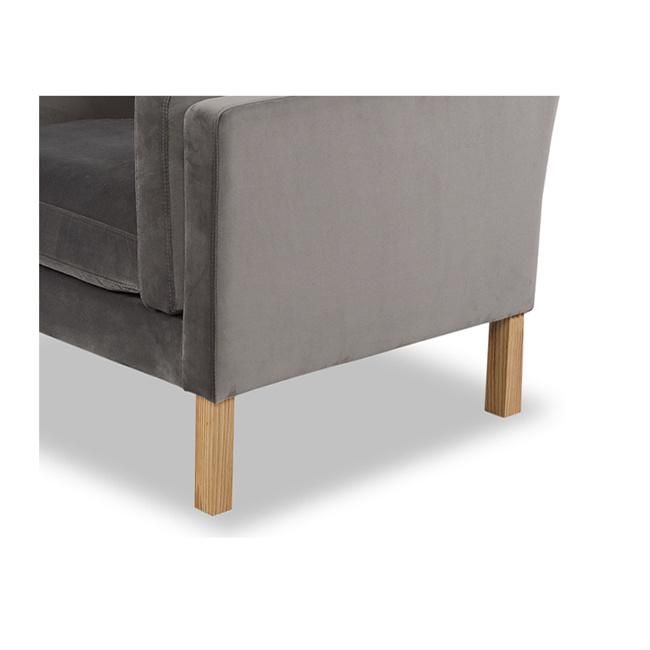 Borge Mogensen Velvet Single Sofa (Armchair)