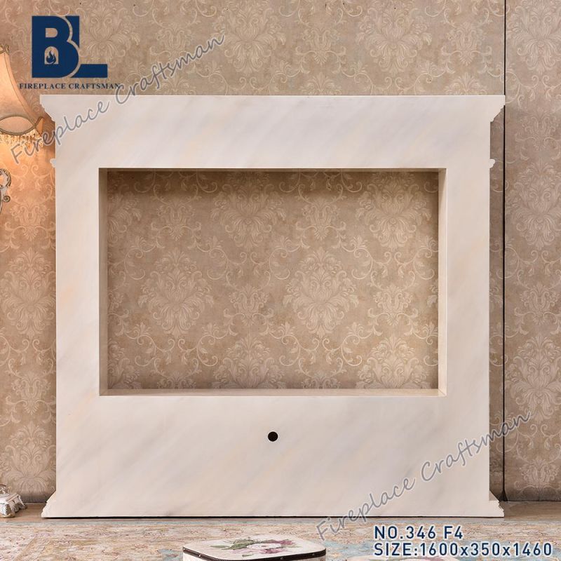 Hot Sale TV Stand Fireplace with Storage Cabinet 346