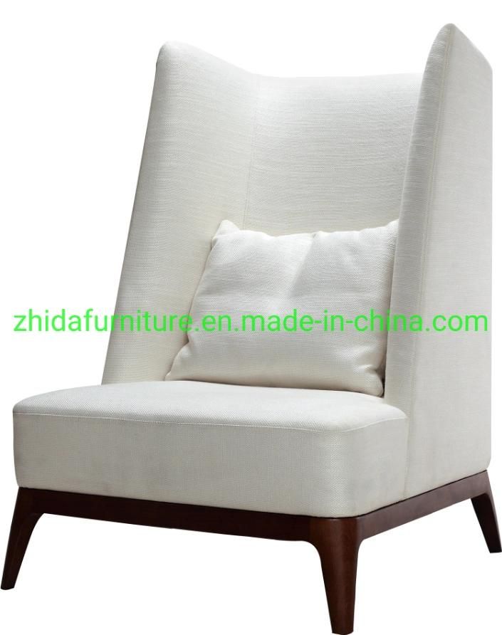 Chinese Living Room Home Furniture Hotel Lobby Top Modern High-Back Armchair
